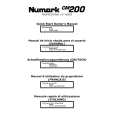 NUMARK CM200 Instrukcja Obsługi