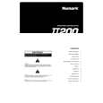 NUMARK TT200 Instrukcja Obsługi